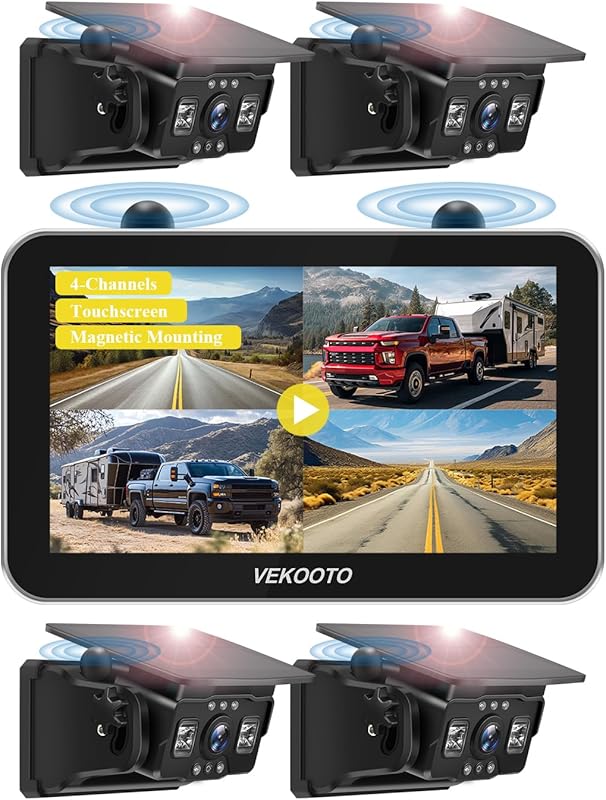 VEKOOTO Magnetic Wireless Touchscreen Rechargeable